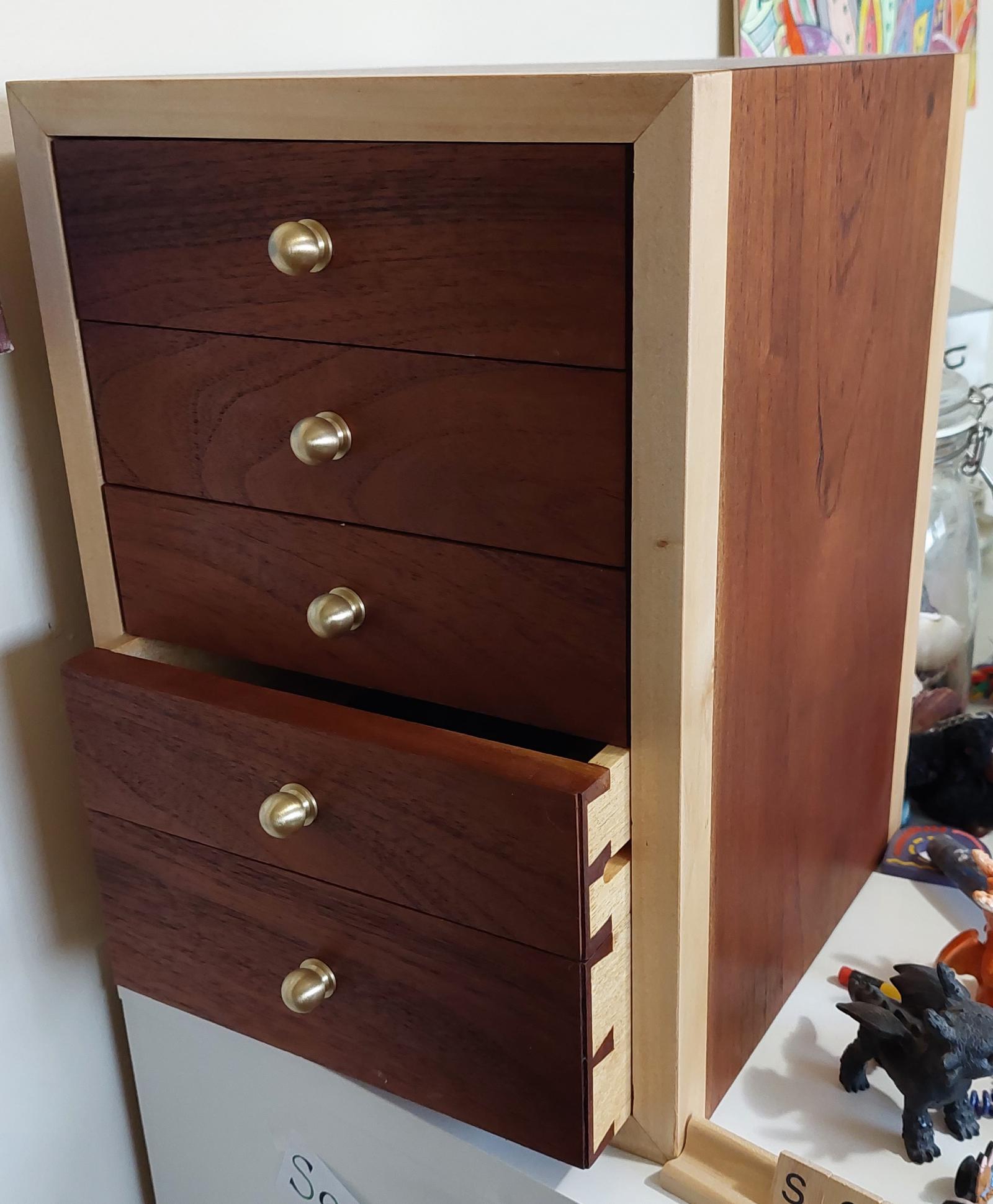 2021 - Jewellery Box - Red Cedar, Silver Ash and Pine