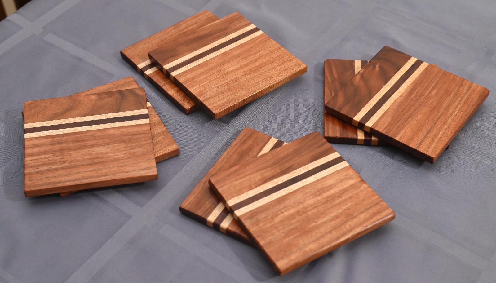 Coaster - Blackwood, Silver Ash (collab with my daughter)