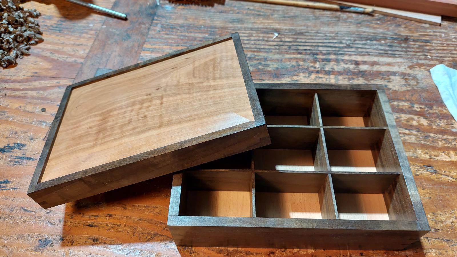 Tea Box - Queensland Walnut & Budgeroo