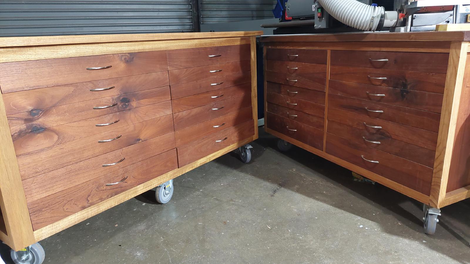 Tool Box - Red Cedar, New Guinea Rosewood