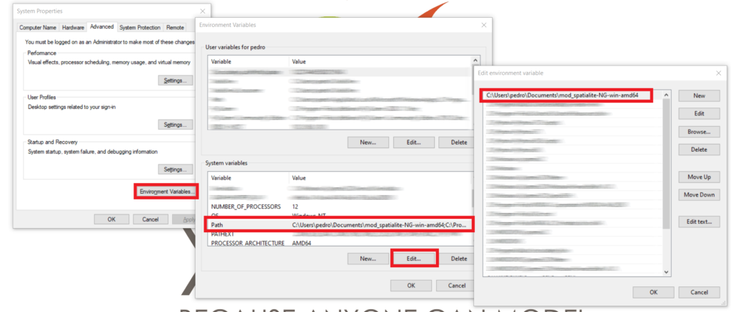 Env variables